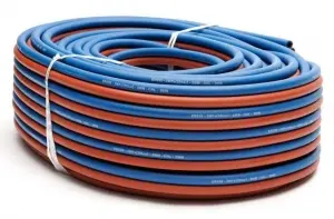 MANGUERA BITUBO OX/BUT 6X6 (AZUL/NARANJA)(POR MT.)