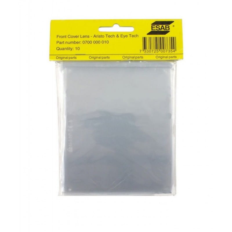 CRISTAL EXTERIOR PANTALLA ESAB SAVAGE A40 (PAQUETE 10UN.) (VENTA POR PAQUETES DE 10UN.)  