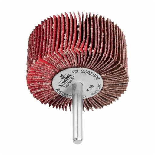 [A2200030106060] ABANICO LUKAS TELA SFL 30X10.06 NK GRANO 60